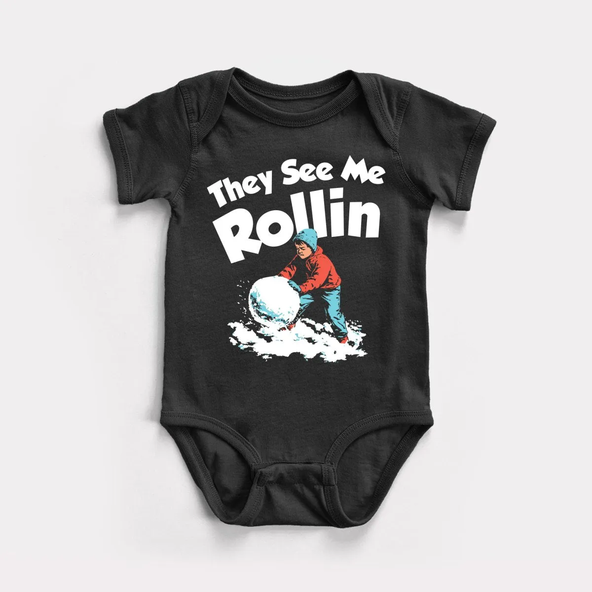 They See Me Rollin' Snowball - Baby Bodysuit