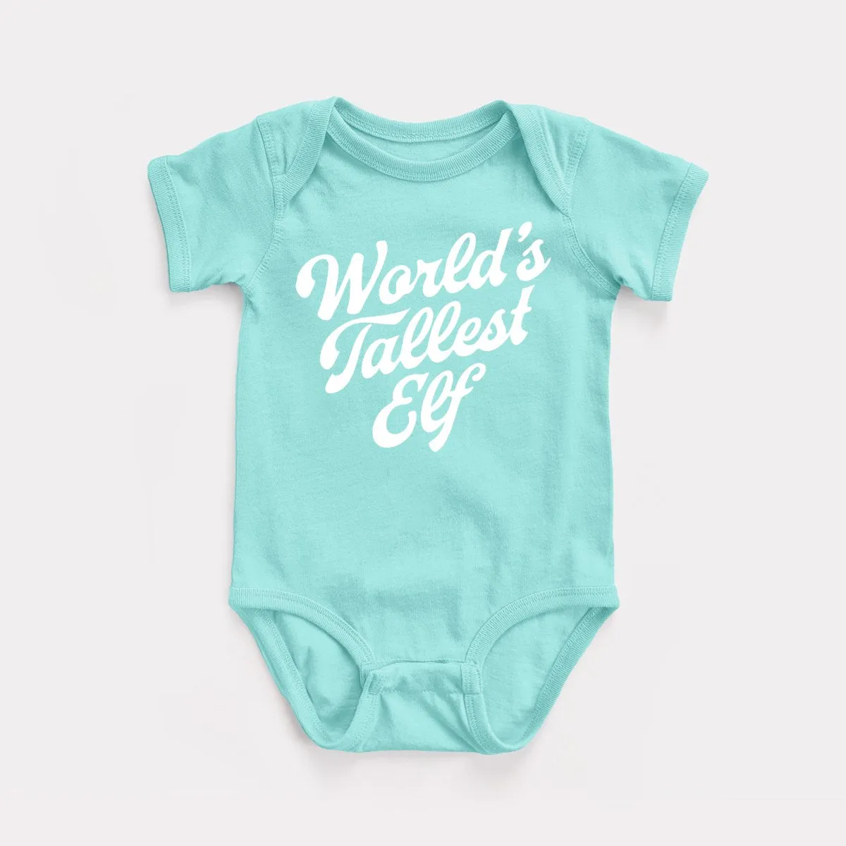 World's Tallest Elf Baby Bodysuit