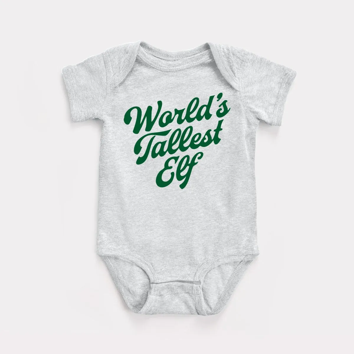 World's Tallest Elf Baby Bodysuit