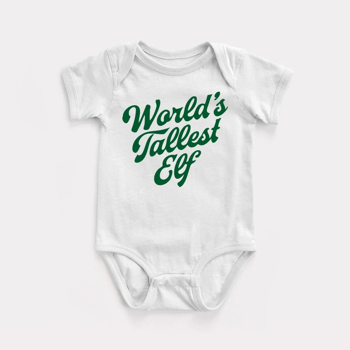 World's Tallest Elf Baby Bodysuit