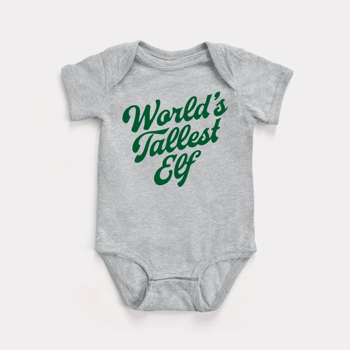 World's Tallest Elf Baby Bodysuit