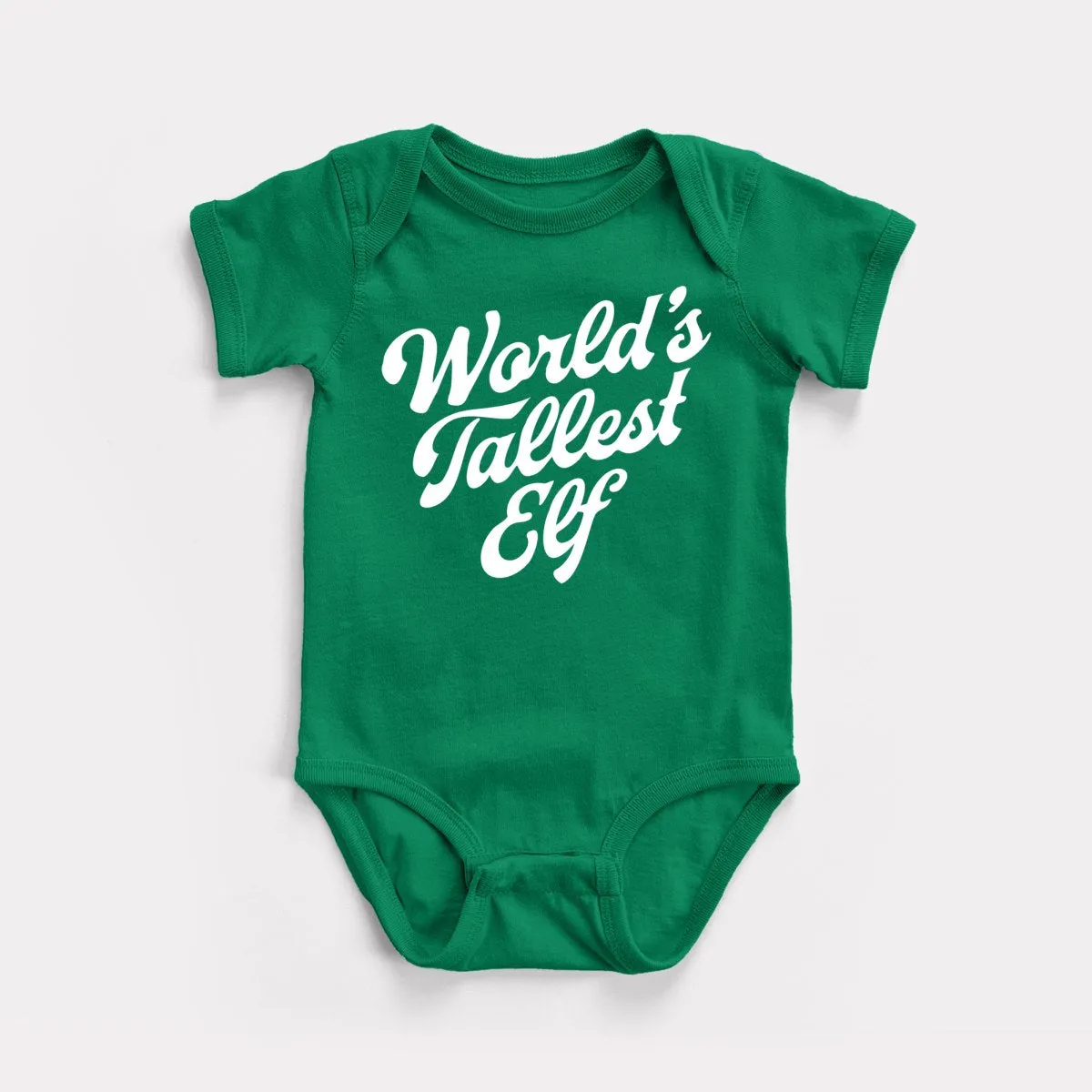 World's Tallest Elf Baby Bodysuit