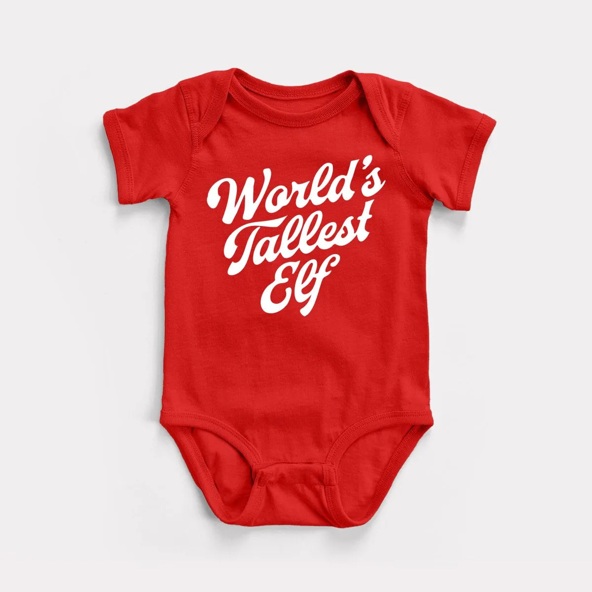 World's Tallest Elf Baby Bodysuit