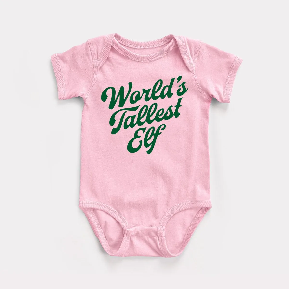 World's Tallest Elf Baby Bodysuit